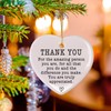 Jocidea Thank You Keepsake - Ceramic Heart Keepsake - Thank