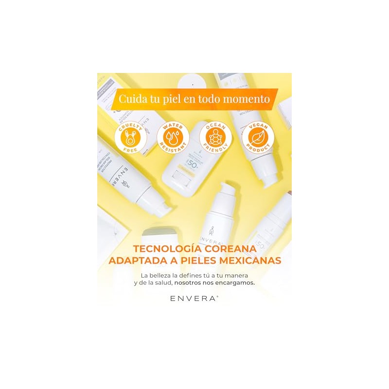 ENVERA Kit En Mi Bolsillo Invisible Stick Sunscreen SPF 50