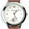 Fieldwork TAJ002-3 Tom & Jerry Analog Leather Strap Women's Watch