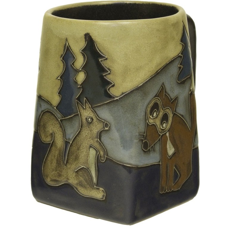 Mara Stoneware Mug -Forest Animals 12 oz.