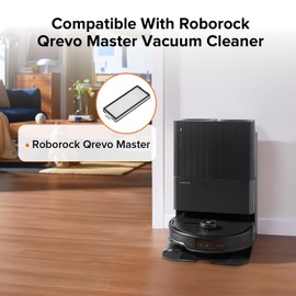 roborock 2 Pack Washable Filter for Roborock Qrevo Master, Qrevo Slim, Saros Z70 Robot Vacuum Cleaner, High-Efficiency Filters Replacement Parts