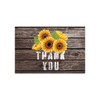 Pro Supply Global (50) Count of 4x6 Sunflower Thank You