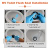 RV Toilet Seal, Flush Ball Gasket Replacement 385311658 for Dometic