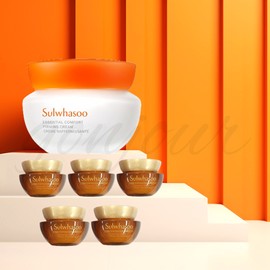 Sulwhasoo 설화수 탄력크림 75ml &설화수 자음생크림 소프트 25ml (5ml 5개) 세트 Sulwhasoo Elasticity Cream 75ml & Sulwhasoo Jaum Balancing Cream Soft 25ml (5ml x 5) Set