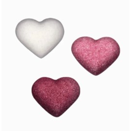 Canasuc, Coeur Tendre - Assorted French Molded Heart Sugars in Gift Box, 10 Oz