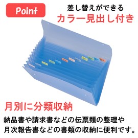 Sekisei Document File, safety pink
