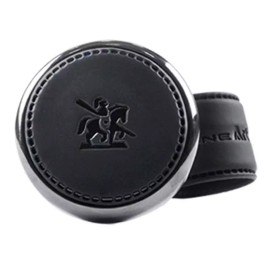Autoban Premium Leather Steering Wheel Knob Spinner Handle for All Car Models