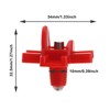 LT Easiyl 20Pcs Horizontal Chicken Nipples Waterer Automatic Poultry Nipples