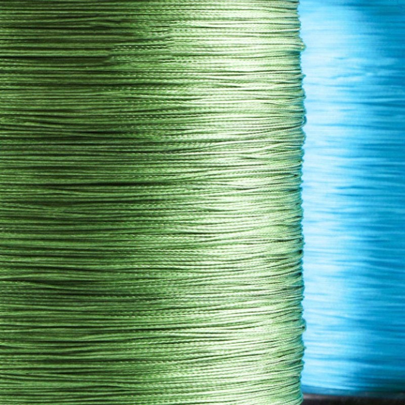 LSHEL Braided Fishing Line 8-fold 1000 m PE Super Strong