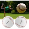 Tefola Softball Ball Training, 2Pcs 12in Softball Hand Sewing Practice