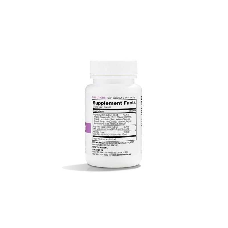 365 by Whole Foods Market, Stress Support, 60 Count