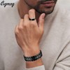 Cigmag Magnetic Bracelet Men Ultra Strength Magnet Titanium Steel Three