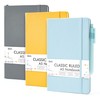feela A5 Notebooks Multipack, 3 Pack Ruled Lined Notepads A5