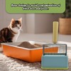 MUYG Stainless Steel Cat Litter Scoop,Cat Litter Scooper with Solid