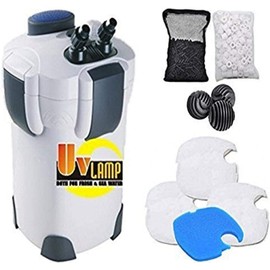 SunSun Hw303B 370GPH Pro Canister Filter Kit with 9-watt UV Sterilizer