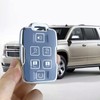 Yuebutor Key Fob Cover Case Compatible with Chevy Silverado 1500