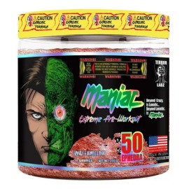 Maniac Terror Labz Pre Entreno Workout Sabor Watermelon 300