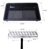 Donext 5PC 18 Inch Paint Roller Kit Tray Microfiber Paint