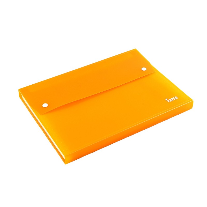 Arpan A4 Expanding File 13 Gusset Pocket Folder Stud Wallet