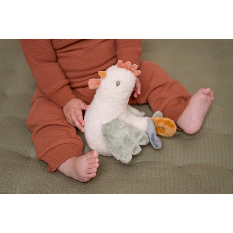 Little Dutch Little Farm 8803 Standing Toy Chicken White