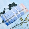 DODUOS Pack of 12 Men's Handkerchiefs, 40 x 40 cm