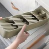 Multi-purpose Cutlery Storage Tray – Kitchen Drawer Compartmentalized Organizer Box