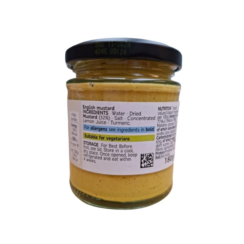 M&S Hot English Mustard 180g - 3 Pack