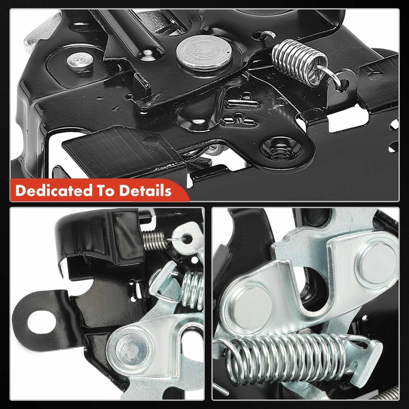 A-Premium Front Hood Latch Assembly Compatible with Toyota Vehicles -