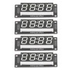 4 Set 4 Digit Digital Tube LED Display Board 7
