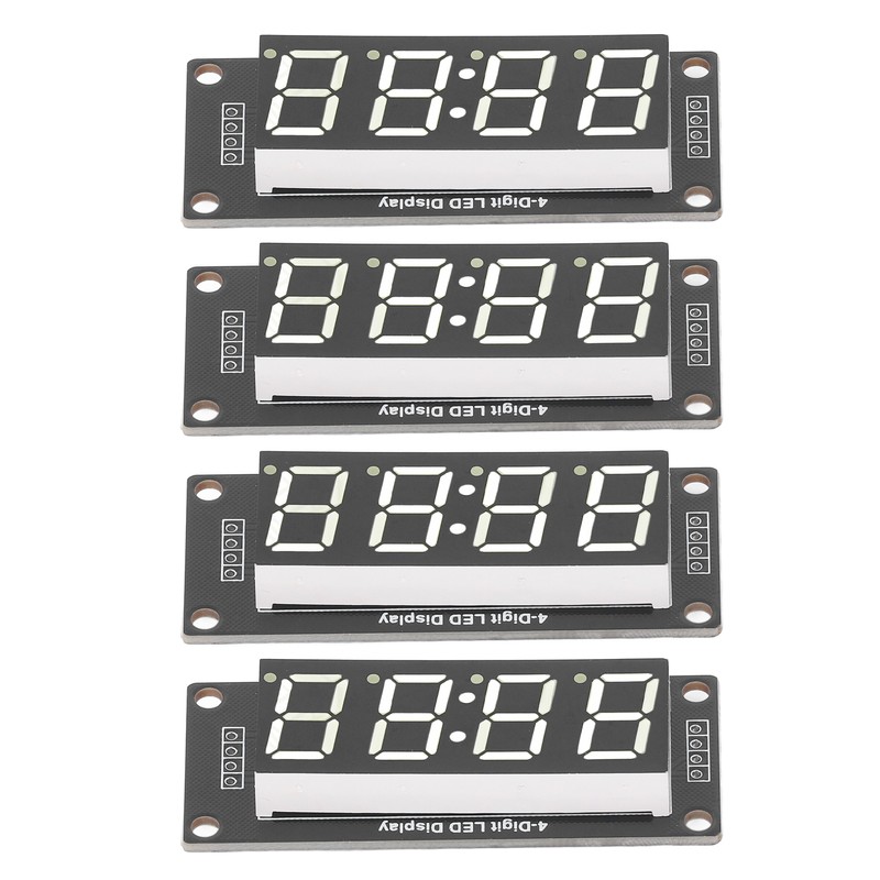 4 Set 4 Digit Digital Tube LED Display Board 7