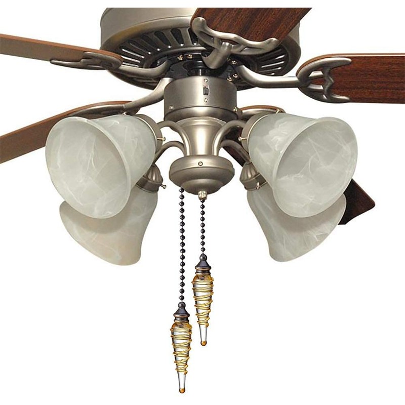 Ceiling Fan Pull Chain 12 inch Cristal Bullet Pull Chain