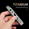 ainhue A385 Compact 3.85 inches TC4 Titanium Pry Bar Multi-Tool