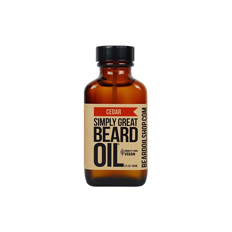 Simply Great Beard Oil - CEDAR Scented Beard Oil -