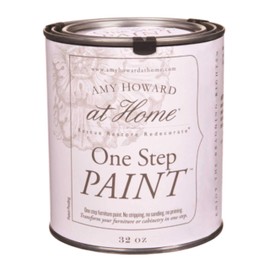 Amy Howard Home | One-Step Paint | Chalk Finish Paint | Eco-Friendly | No Stripping, Sanding or Priming | Multi-Surface Furniture & Cabinet Paint - (Luxe Grey,32 OZ)