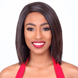 Diana Bohemian Wig Synthetic Natural Hairline Lace Wig - LPW SHAGGY (1B)