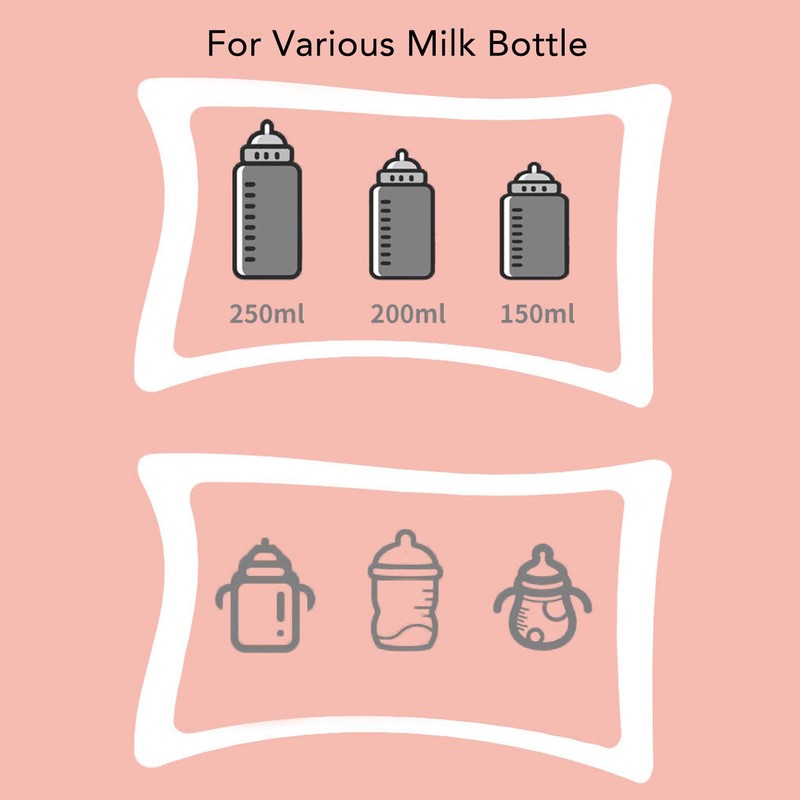 Milk Bottle Warmer Bag Digital Display Constant Temp Adjustable Temperature