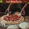 Pickmesh Pizza Cutter and Round Serving Board Gift Set 16