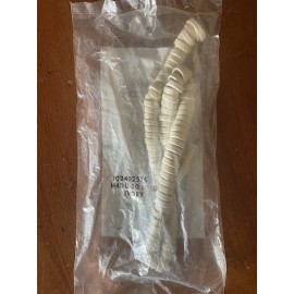 Western Electric IVORY Phone Modular Spring Cord LONG Vintage 102402526 H4DU-50
