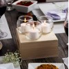 Leola 10-Hour White Votive Candles 288 pcs. Bulk Pack for
