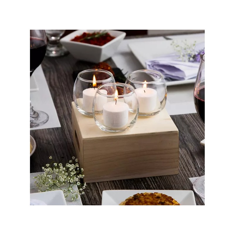 Leola 10-Hour White Votive Candles 288 pcs. Bulk Pack for