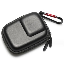 Camera Bag Protective Case + Lens Cover for DJI Action 5 Pro/Action 4/3 Hard Shell Travel Organizer for GO PRO HERO13/12/11/10/9 and More Osmo Action insta ace pro, black, Camera Protective Case