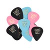 Ernie Ball Thin Cellulose Picks Assorted Colours Pack of 12