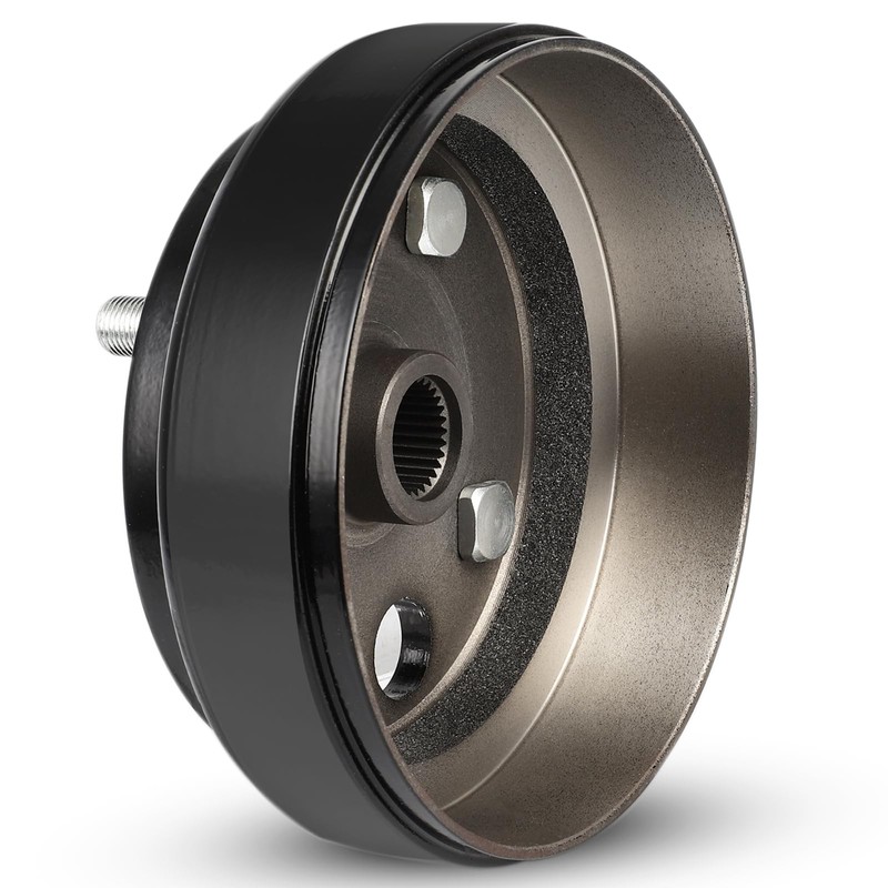 2 Pack Golf Cart Brake Drum Hub Assembly with 30