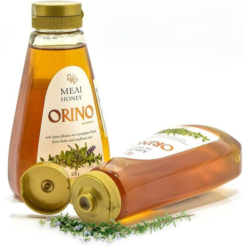 Orino Greek Honey, Natural Herb and Wildflower Blend, 470g