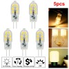 Unbranded 5PCS WARM WHITE G4 2W LED BULB CAPSULE LAMP