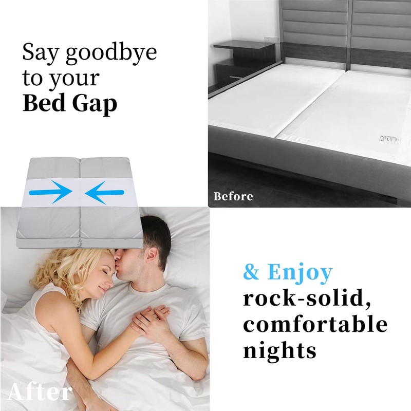 EASYMALL Bed Bridge | Split King Gap Filler | Twin