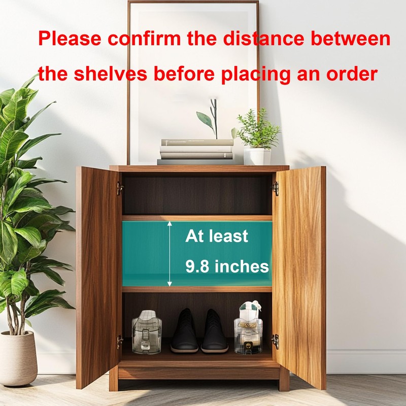 CiBiZi Clear Shoe Slots Organizers 20Pack Shoe Stacker Organizer for