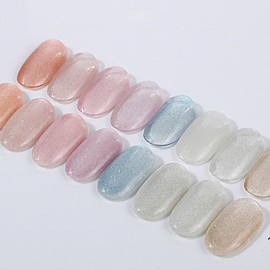 classic nail Mostive Glow-On Magnet Gel + 30 parts / 모스티브 글로우온 자석젤+파츠 30개