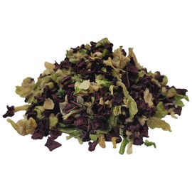 Naturejam Dried Beet Root & Cabbage Mix-2 Pound Bag-To Make Side Steamed Vegetables or Soups-Dehydrated 2 Ingredients Only