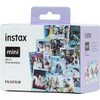 INSTAX Mini Film Pack of 3 with Confetti, Blue &